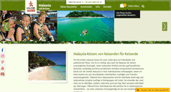 Desktop Screenshot of erlebe-malaysia.de